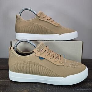 NEW Vessi Weekend Sneaker Womens Size 8 Waterproof Shoes Oak Brown White Mens 7